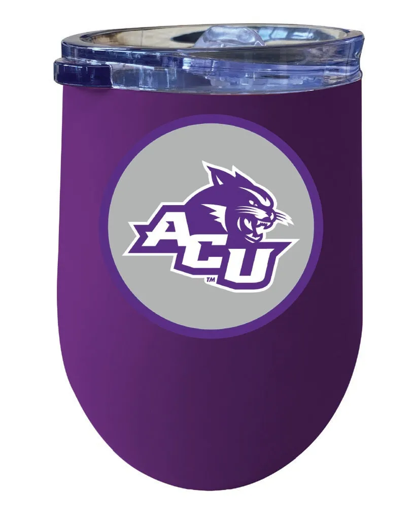 Abilene Christian University 12 oz Insulated Wine Stainless Steel Tumbler  Officially Licensed Collegiate Product