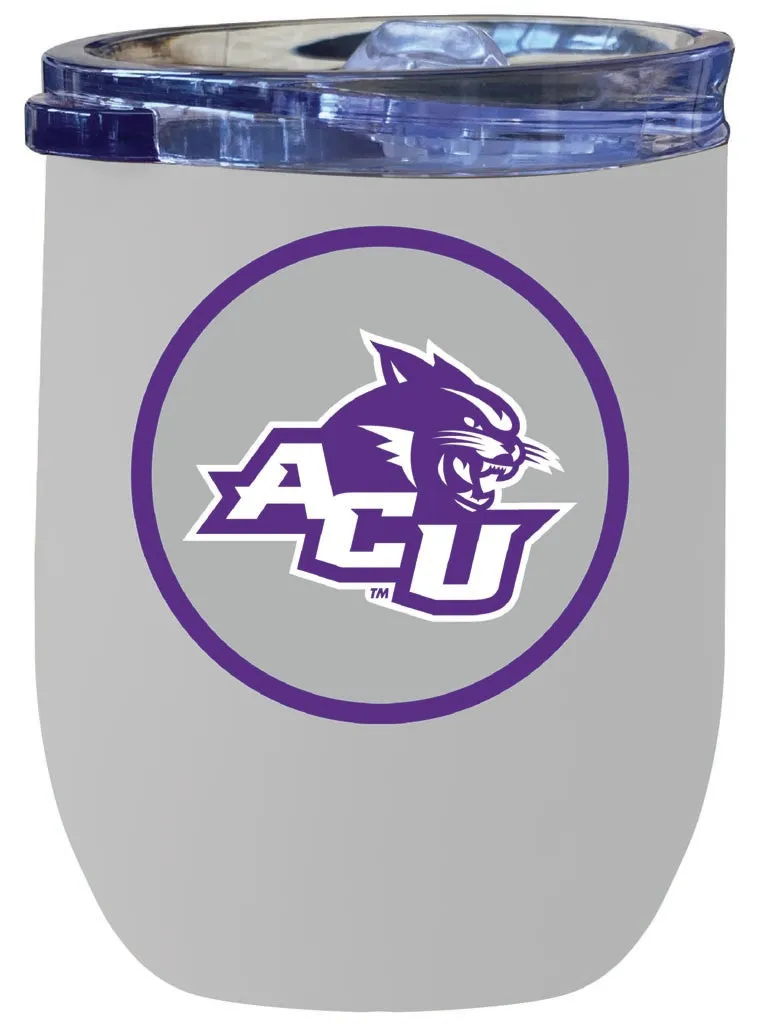 Abilene Christian University 12 oz Insulated Wine Stainless Steel Tumbler  Officially Licensed Collegiate Product