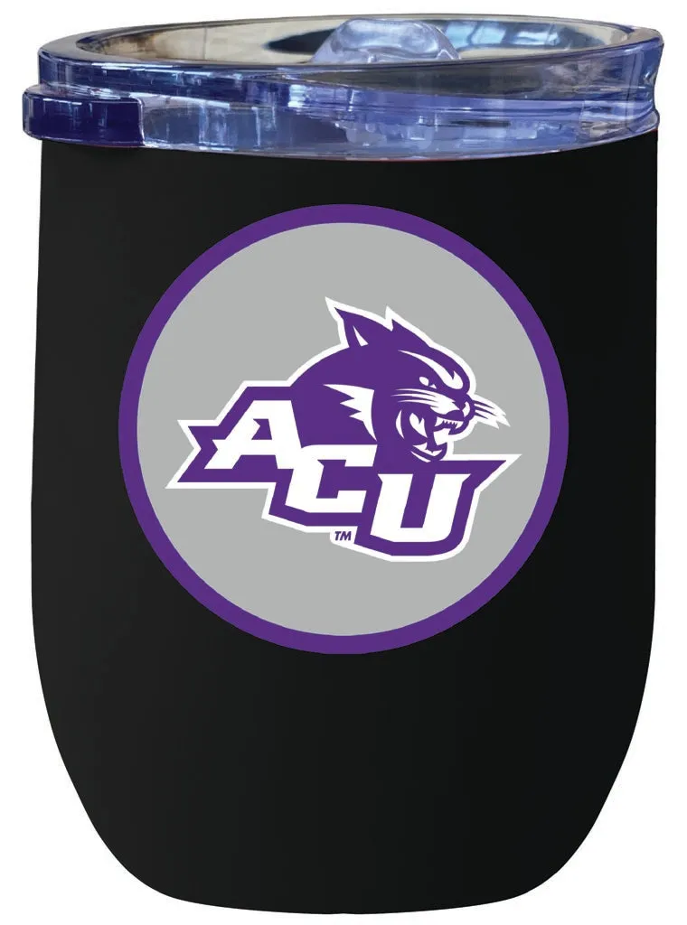 Abilene Christian University 12 oz Insulated Wine Stainless Steel Tumbler  Officially Licensed Collegiate Product