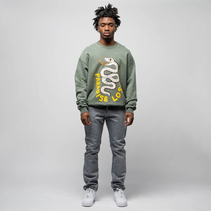 Alchemist Snake Sweater - Defender Green