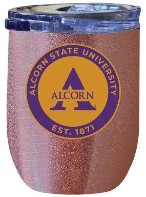 Alcorn State Braves 12 oz Insulated Wine Stainless Steel Tumbler  Officially Licensed Collegiate Product