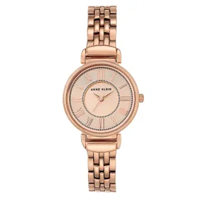 Anne Klein Rose Gold Stainless Steel Women's Watch - AK2158RGRG