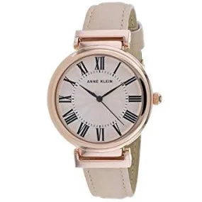 Anne Klein Women's AK-2764RGLP Classic Pink Leather Watch