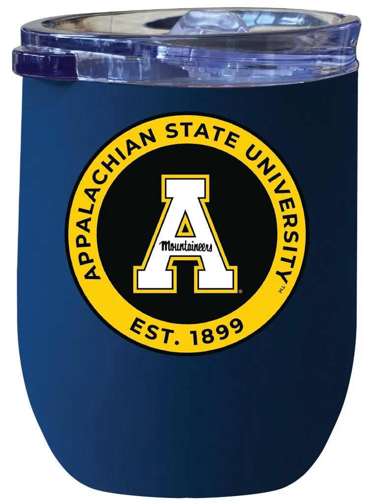 Appalachian State 12 oz Insulated Wine Stainless Steel Tumbler  Officially Licensed Collegiate Product