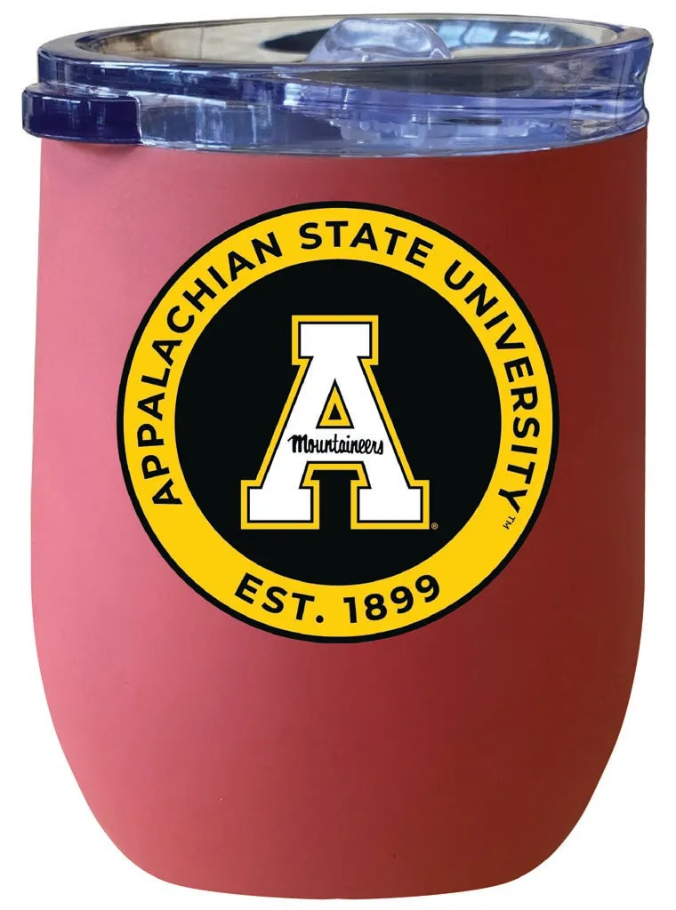 Appalachian State 12 oz Insulated Wine Stainless Steel Tumbler  Officially Licensed Collegiate Product