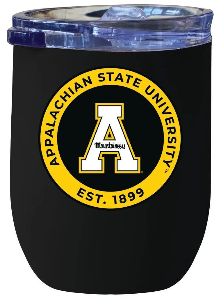 Appalachian State 12 oz Insulated Wine Stainless Steel Tumbler  Officially Licensed Collegiate Product