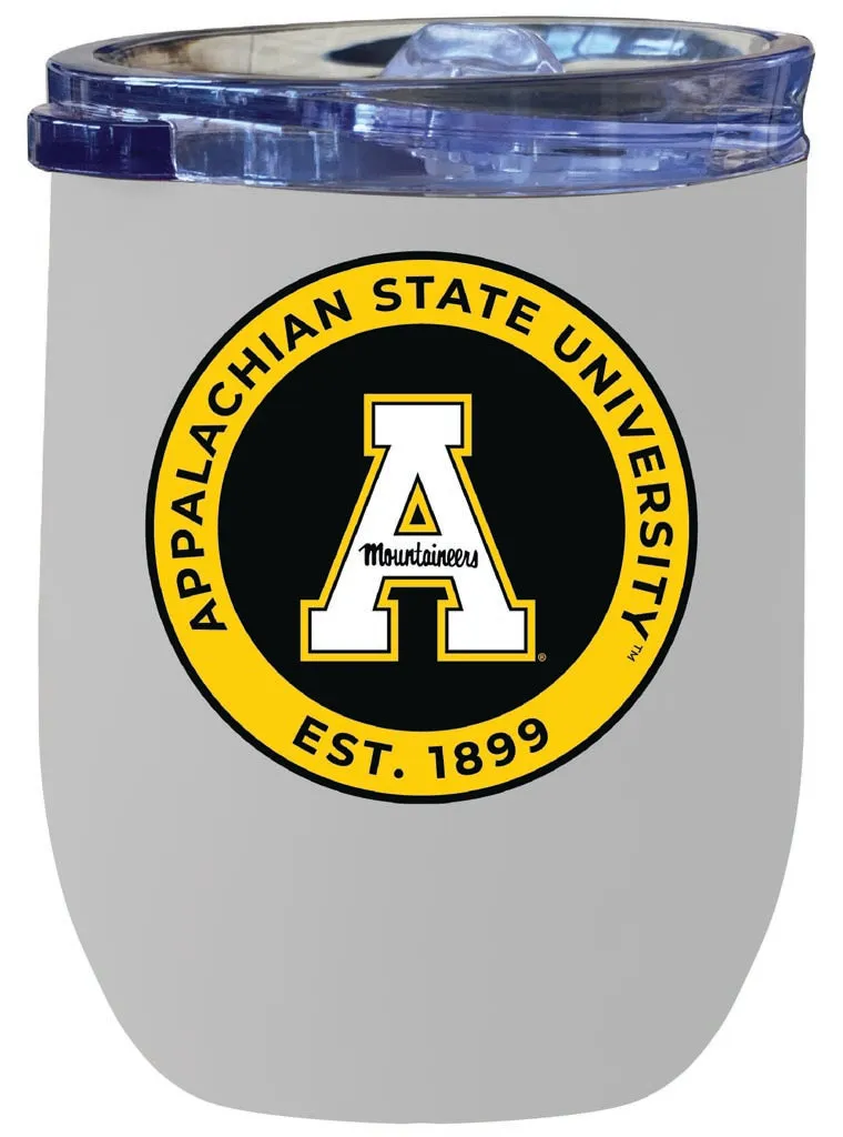 Appalachian State 12 oz Insulated Wine Stainless Steel Tumbler  Officially Licensed Collegiate Product