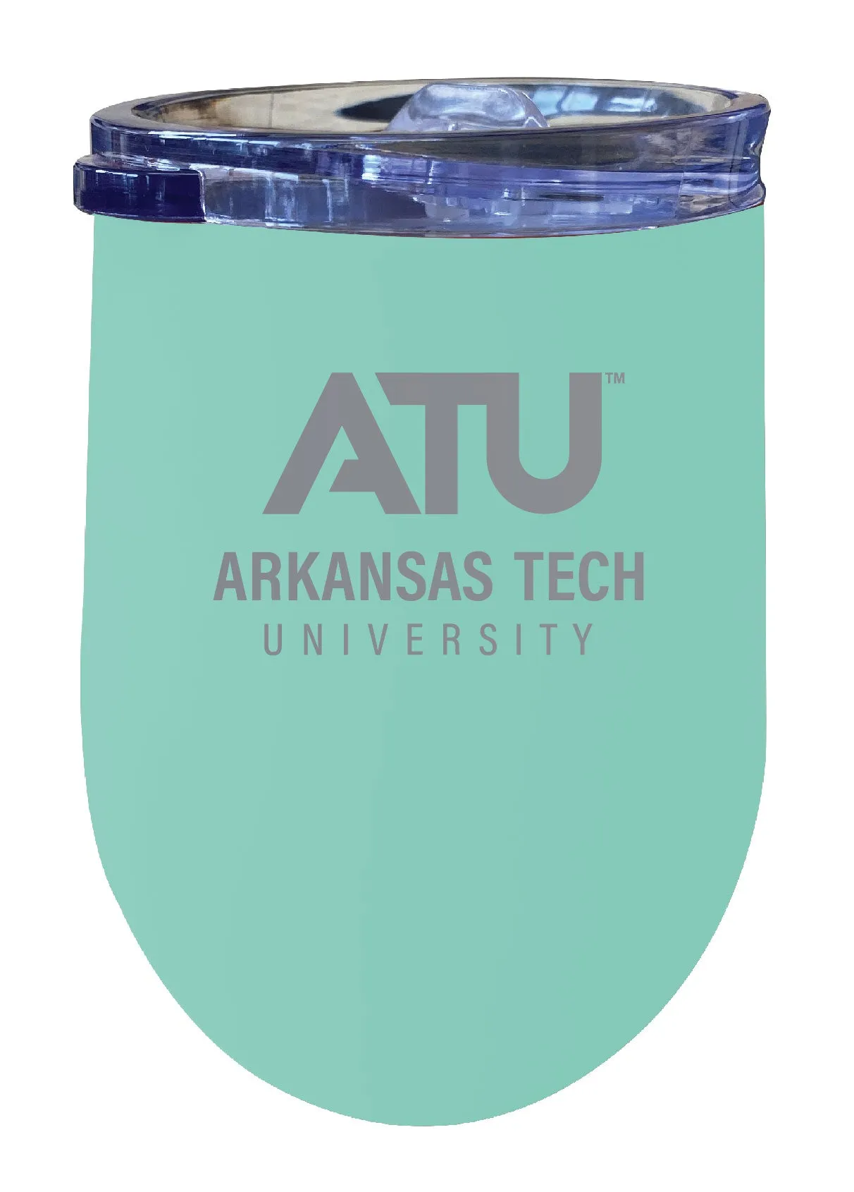 Arkansas Tech University 12 oz Engraved Insulated Wine Stainless Steel Tumbler Officially Licensed Collegiate Product