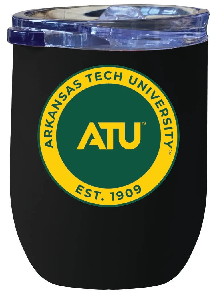 Arkansas Tech University 12 oz Insulated Wine Stainless Steel Tumbler  Officially Licensed Collegiate Product