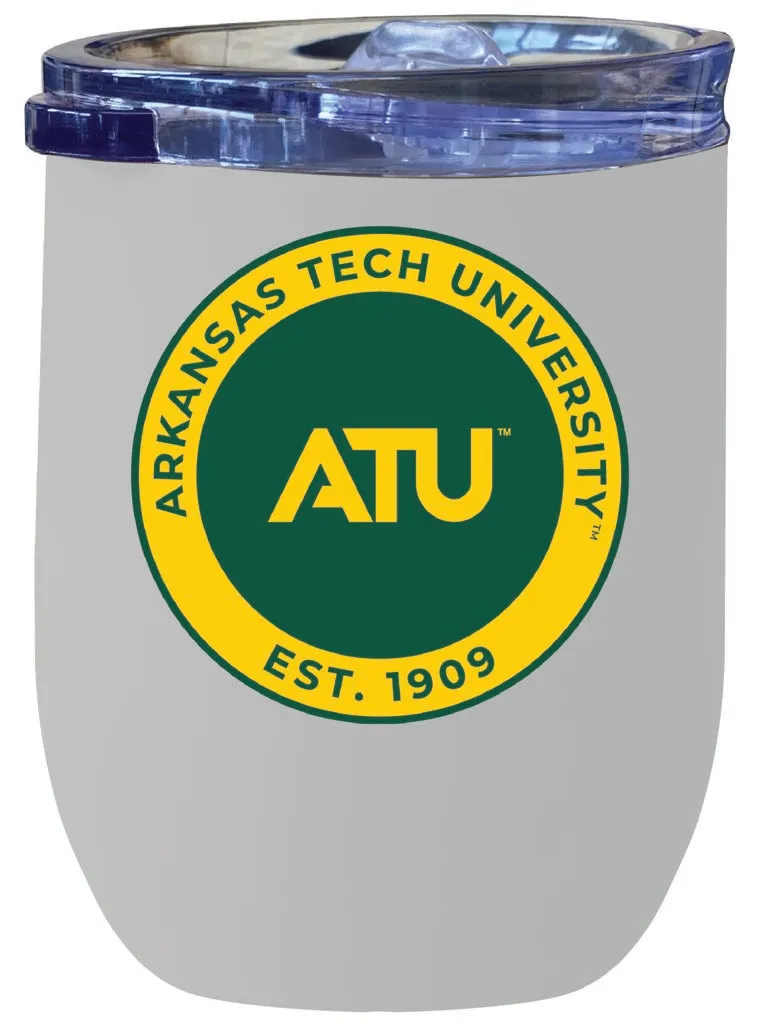 Arkansas Tech University 12 oz Insulated Wine Stainless Steel Tumbler  Officially Licensed Collegiate Product