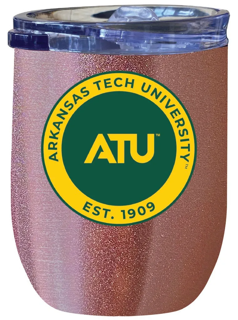 Arkansas Tech University 12 oz Insulated Wine Stainless Steel Tumbler  Officially Licensed Collegiate Product