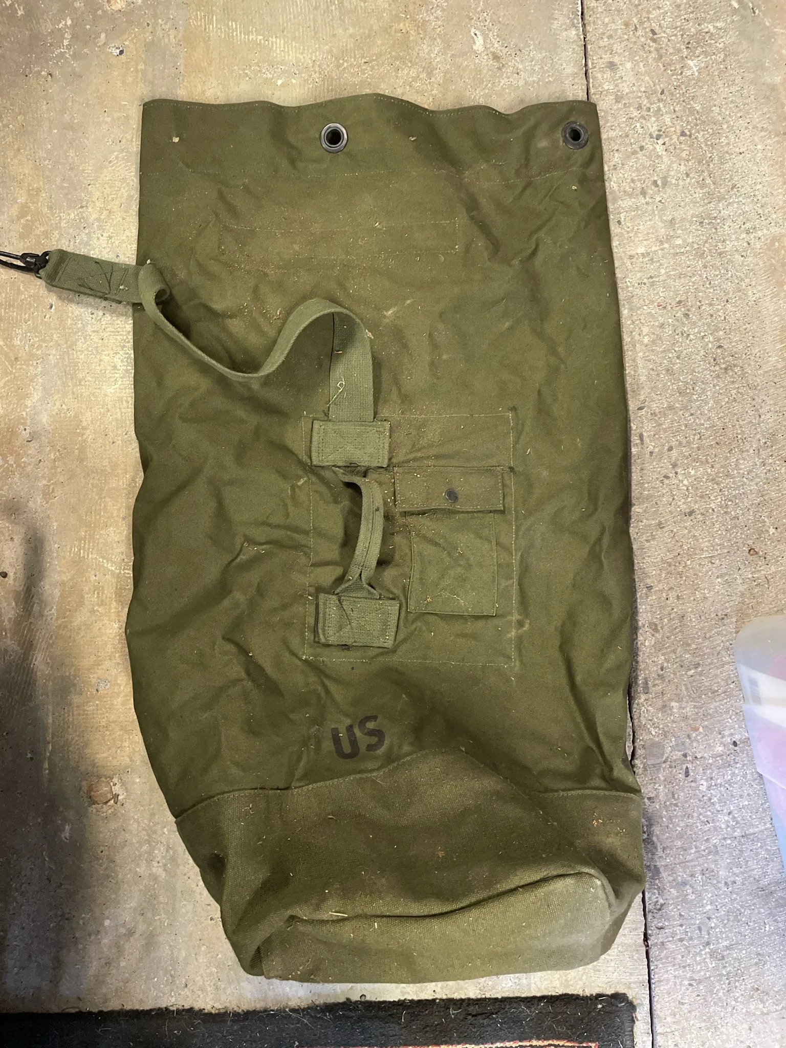 Army Canvas Duffel Bag