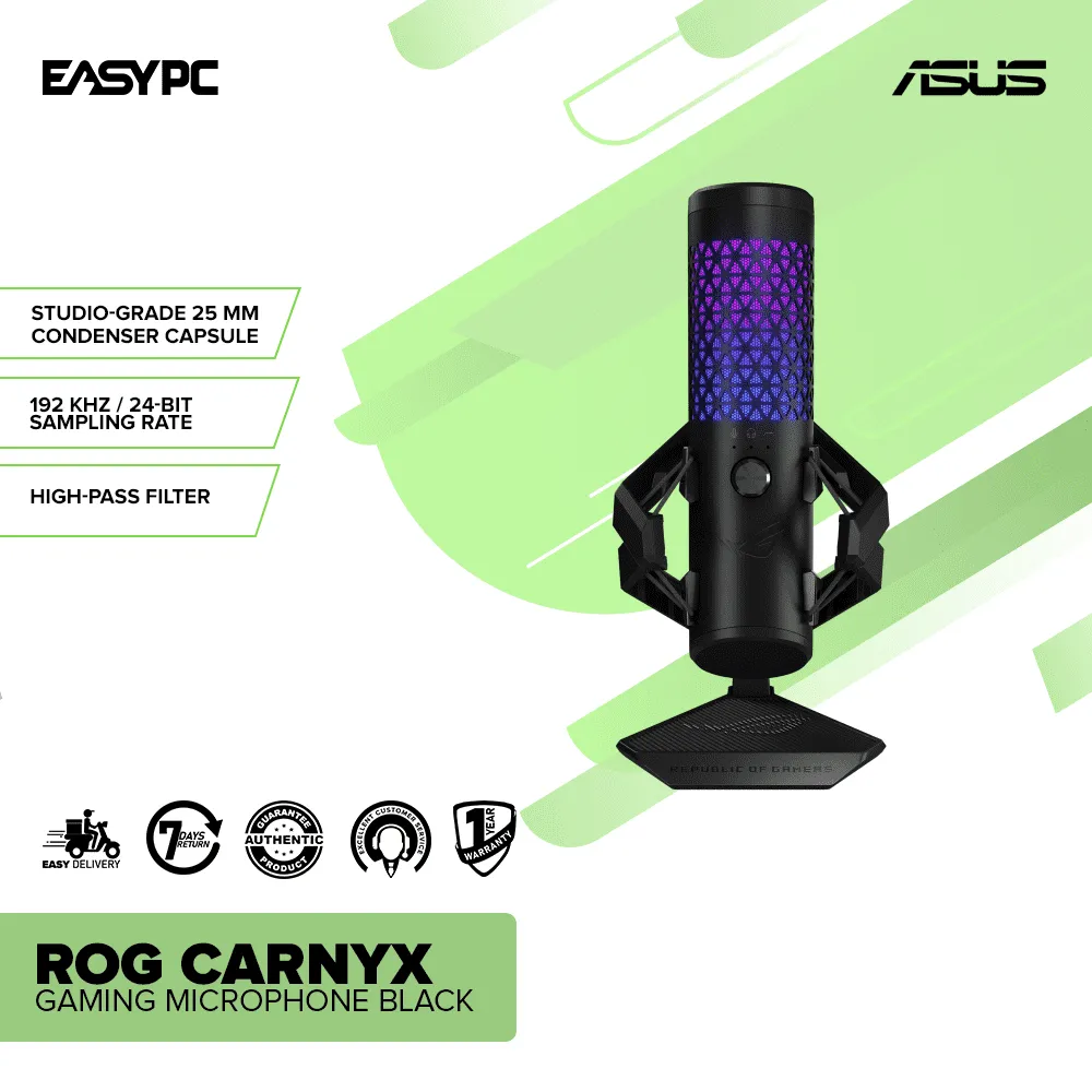 Asus ROG Carnyx Gaming Microphone Black