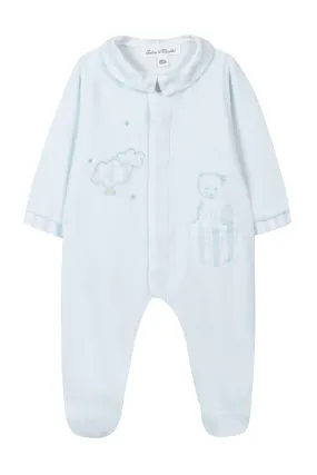 Babygrow - Sky Blue Illustration Dream