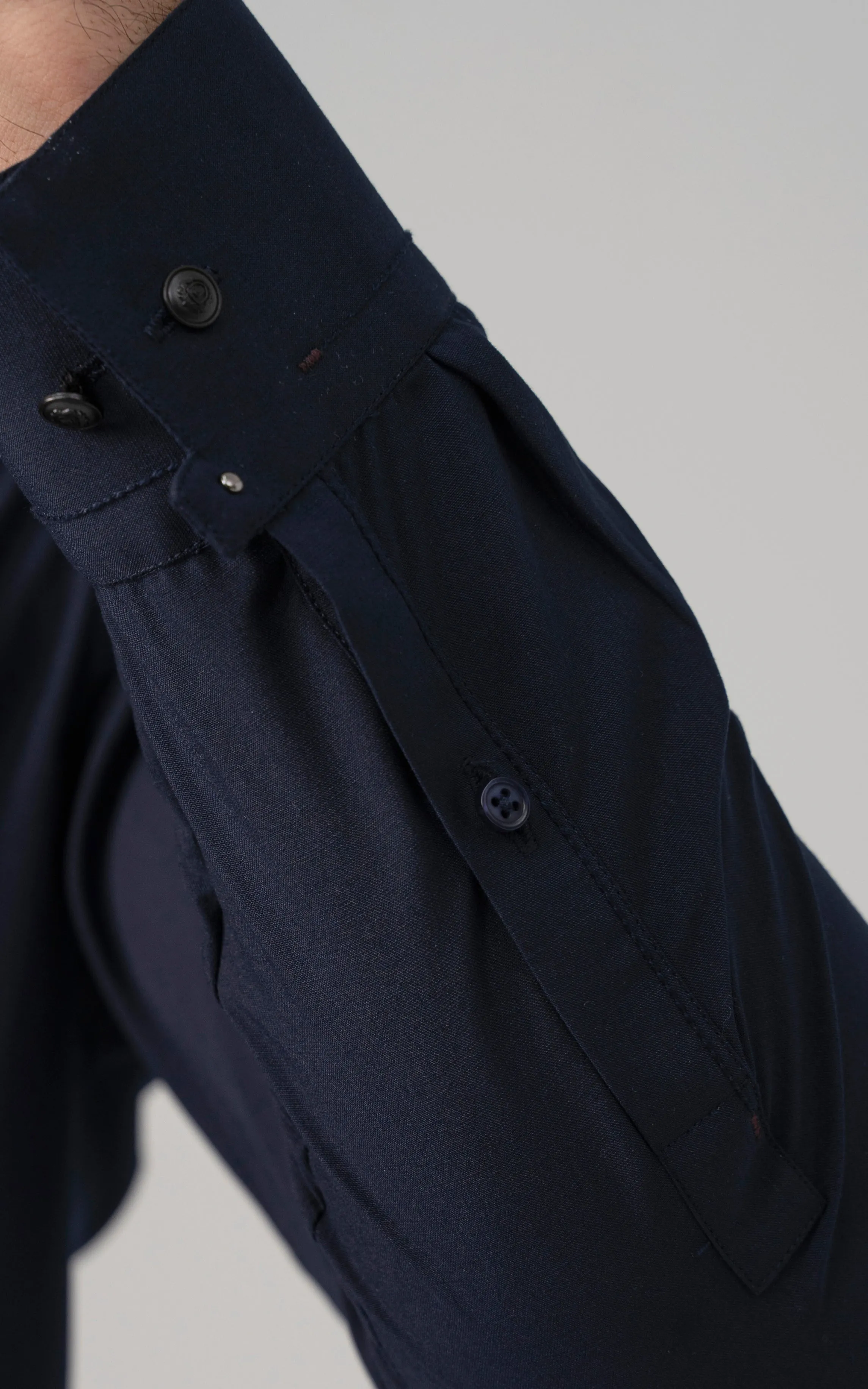 BELNDED WASH & WEAR - CLASSIC COLLECTION NAVY