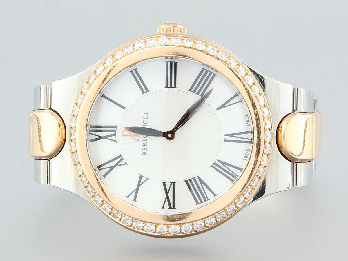 Bertolucci Two-Tone Serena Garbo Mid-Size Watch