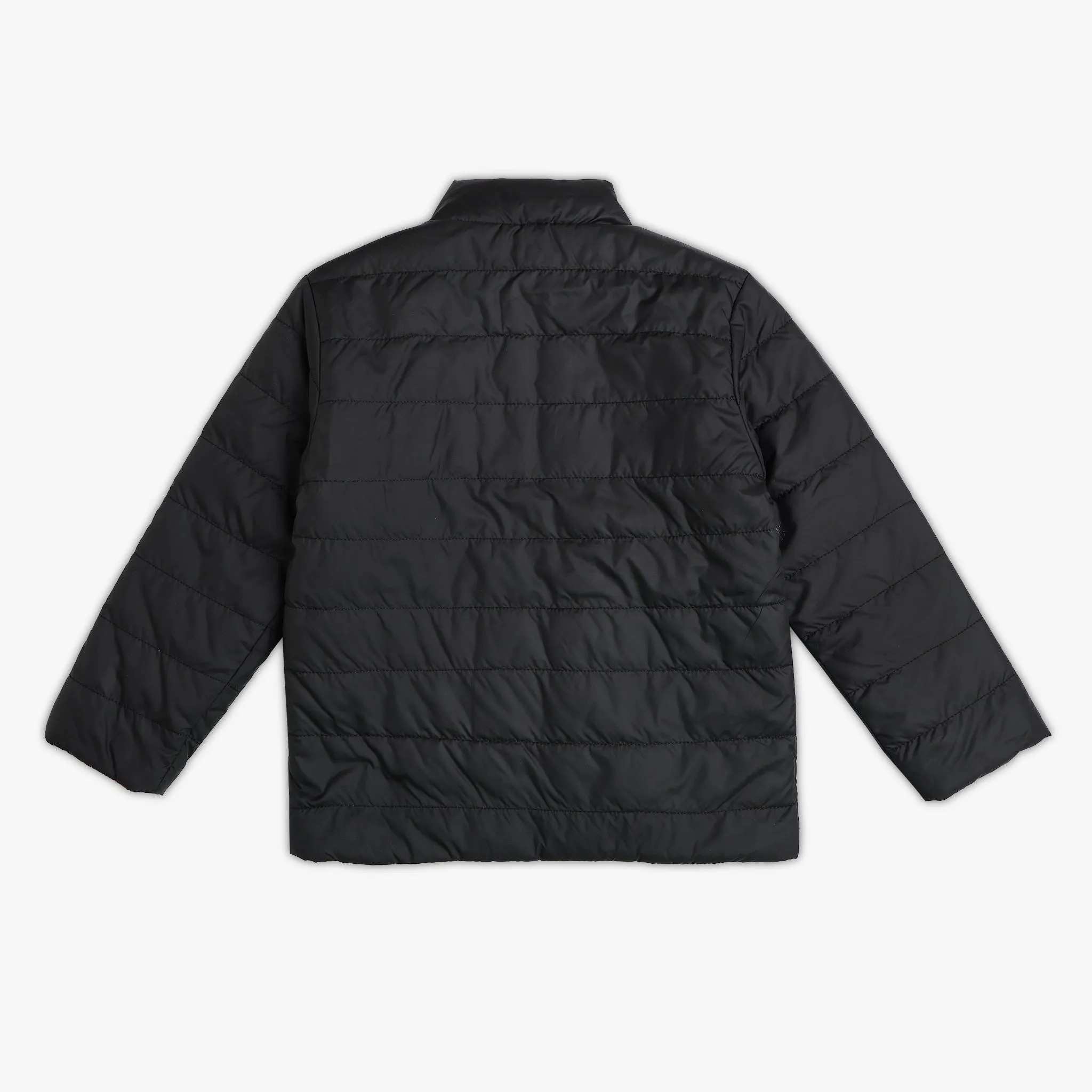 Boy's Regular Fit Solid Jacket