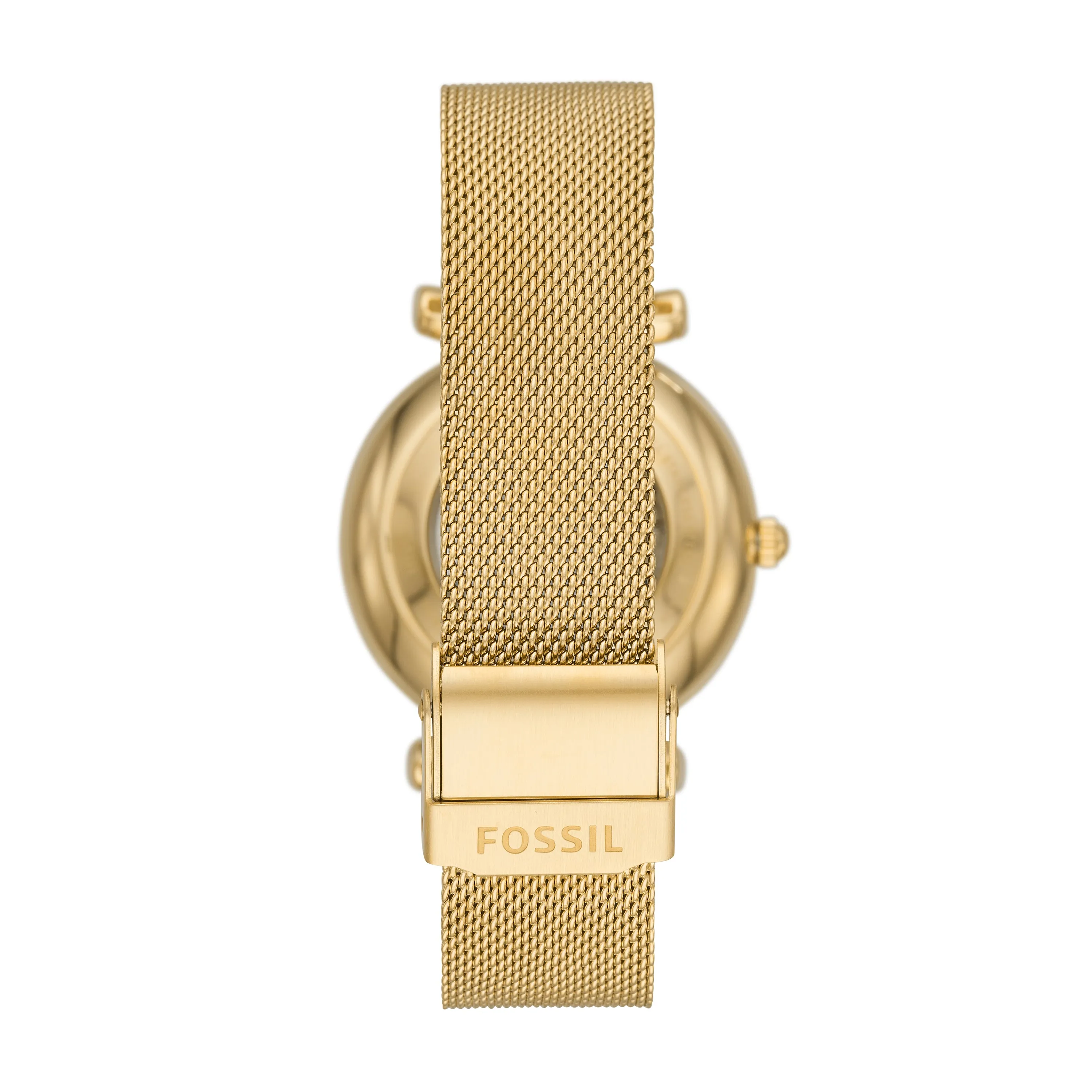 Carlie Automatic Gold-Tone Stainless Steel Watch Mesh Watch