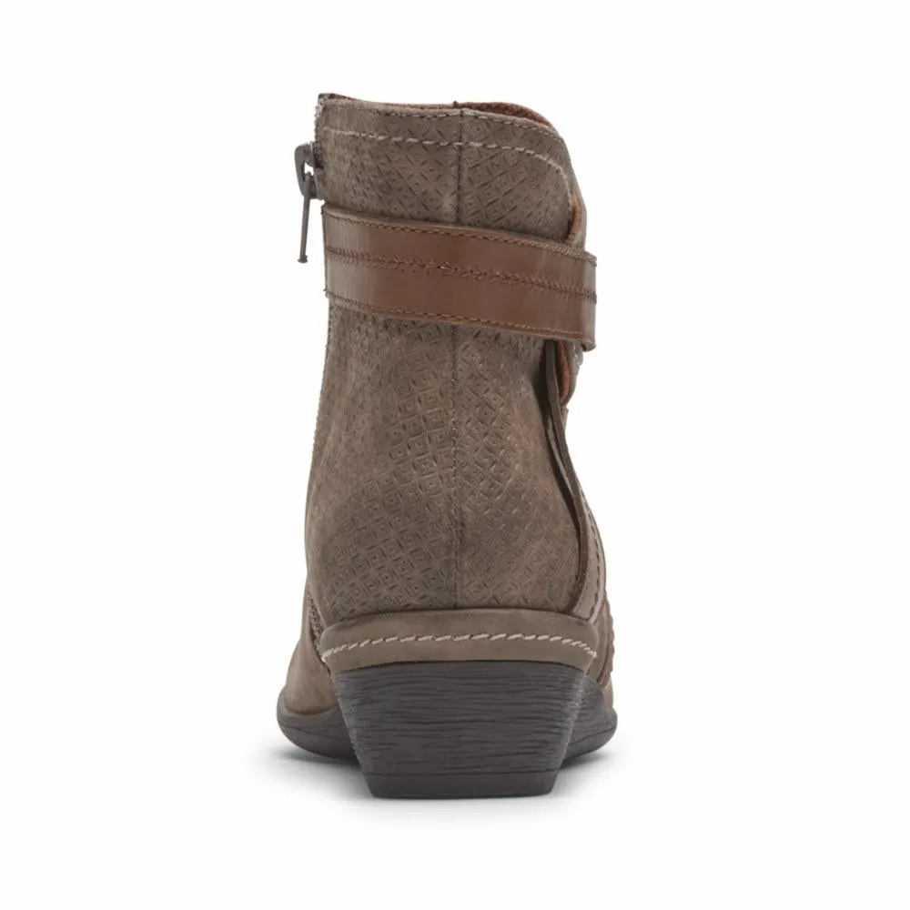 Cobb Hill DEVYN ROUCHED STONE NUBUCK