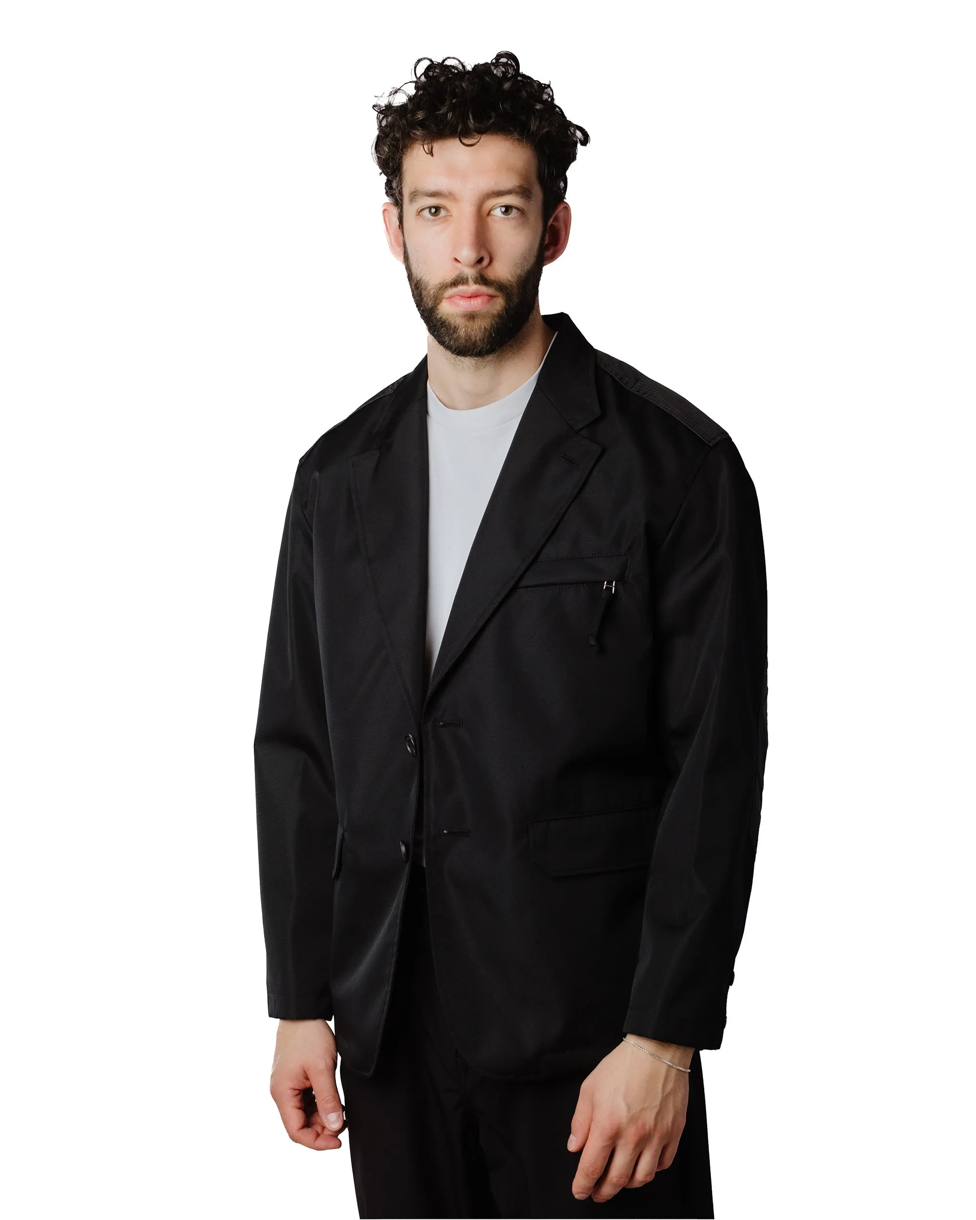 Comme des Garçons HOMME Polyester Blazer Black