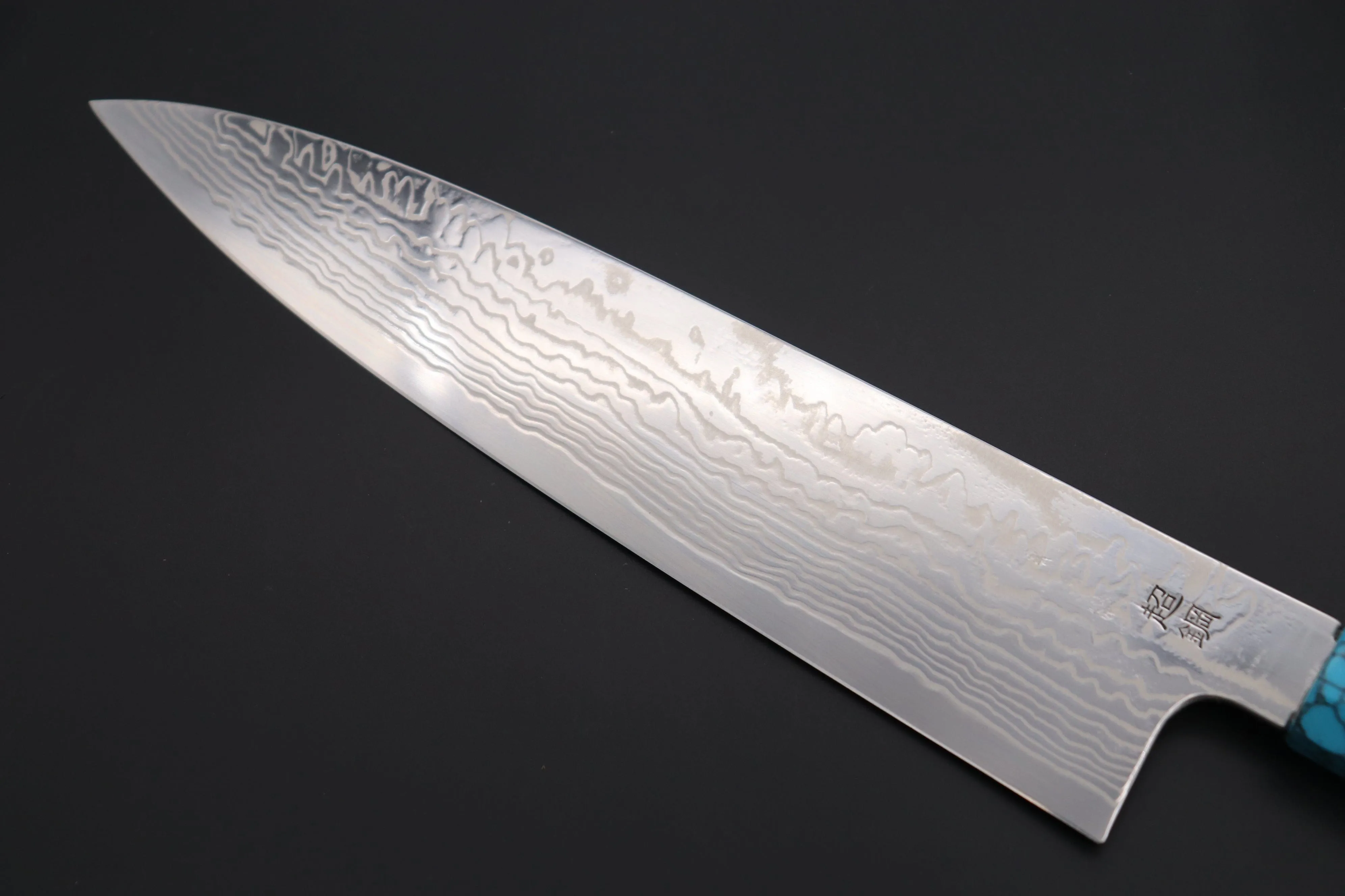 Custom Limited Edition, Sukenari ZDP-189 Nickel Damascus Wa Gyuto 240mm (9.4 inch, SCL-440)