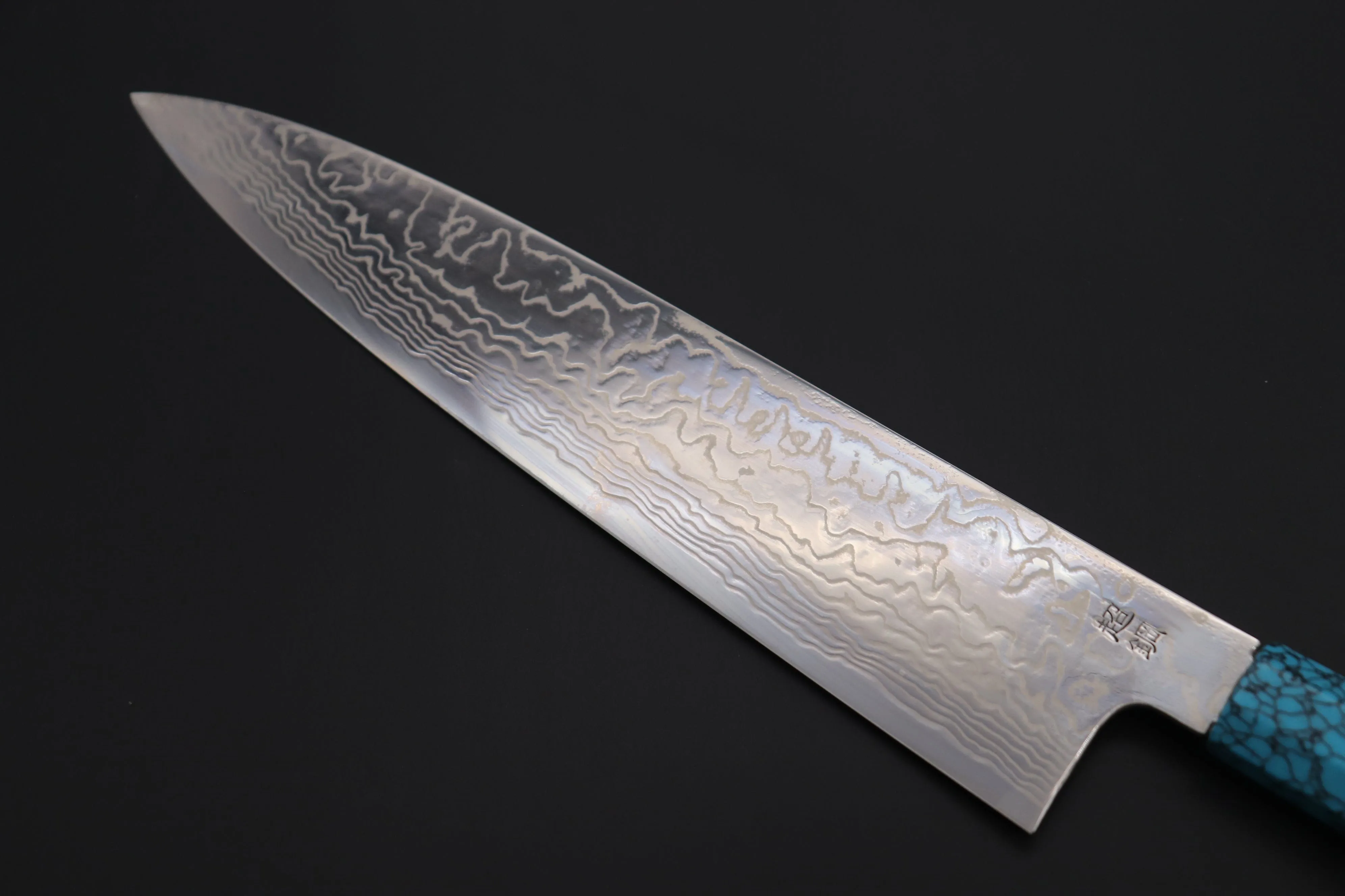 Custom Limited Edition, Sukenari ZDP-189 Nickel Damascus Wa Gyuto 270mm (10.6 inch, SCL-360)