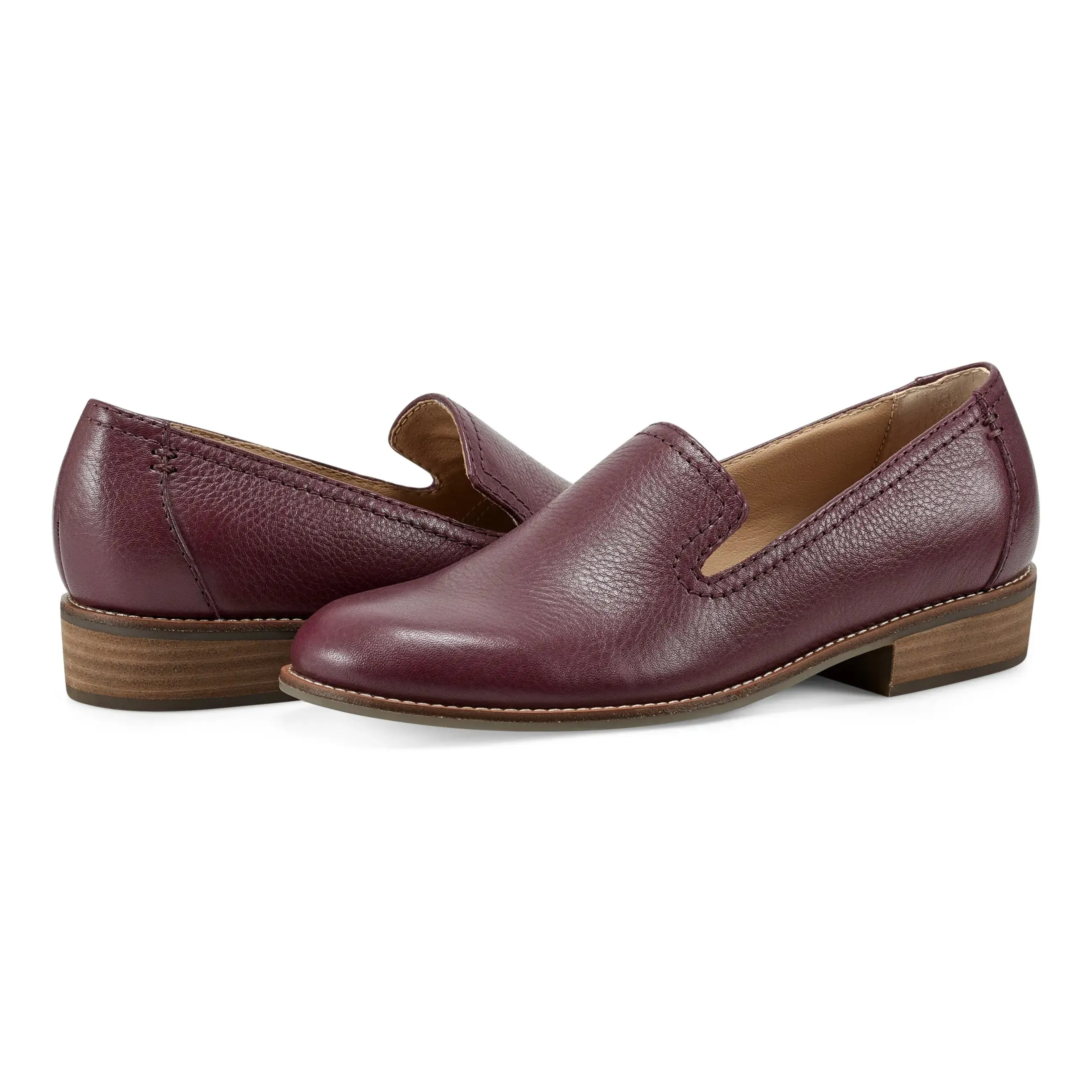 Edna Round Toe Casual Slip-on Flat Loafers