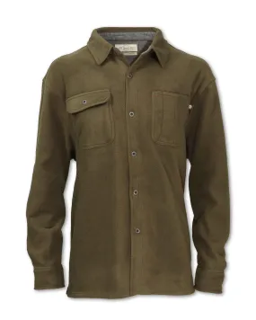 FLEECE BUTTON-UP SHIRT