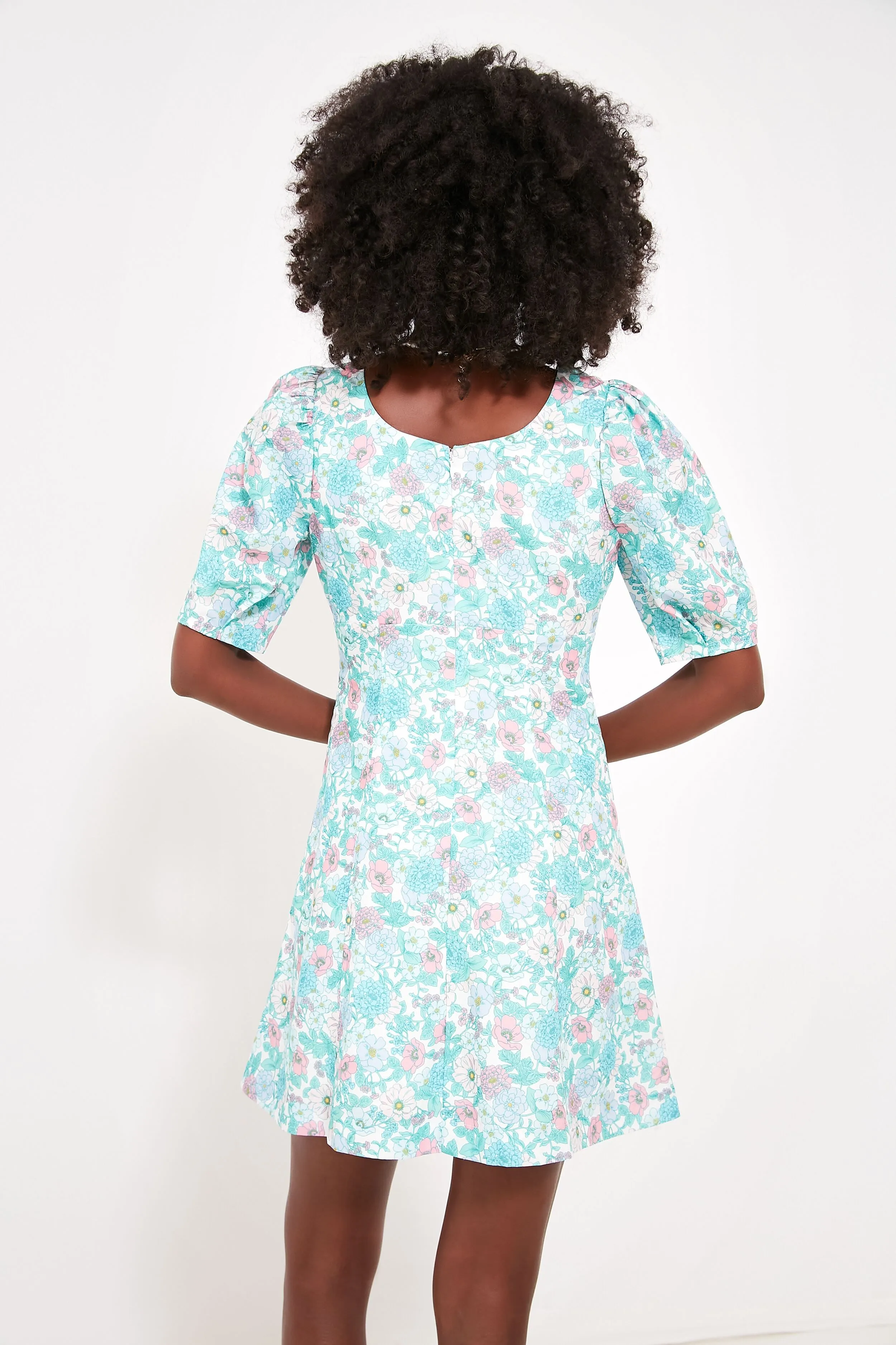 Floral Puff Sleeve Sallie Dress