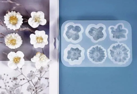 Flower Silicone Mold for Resin and candle making crafts