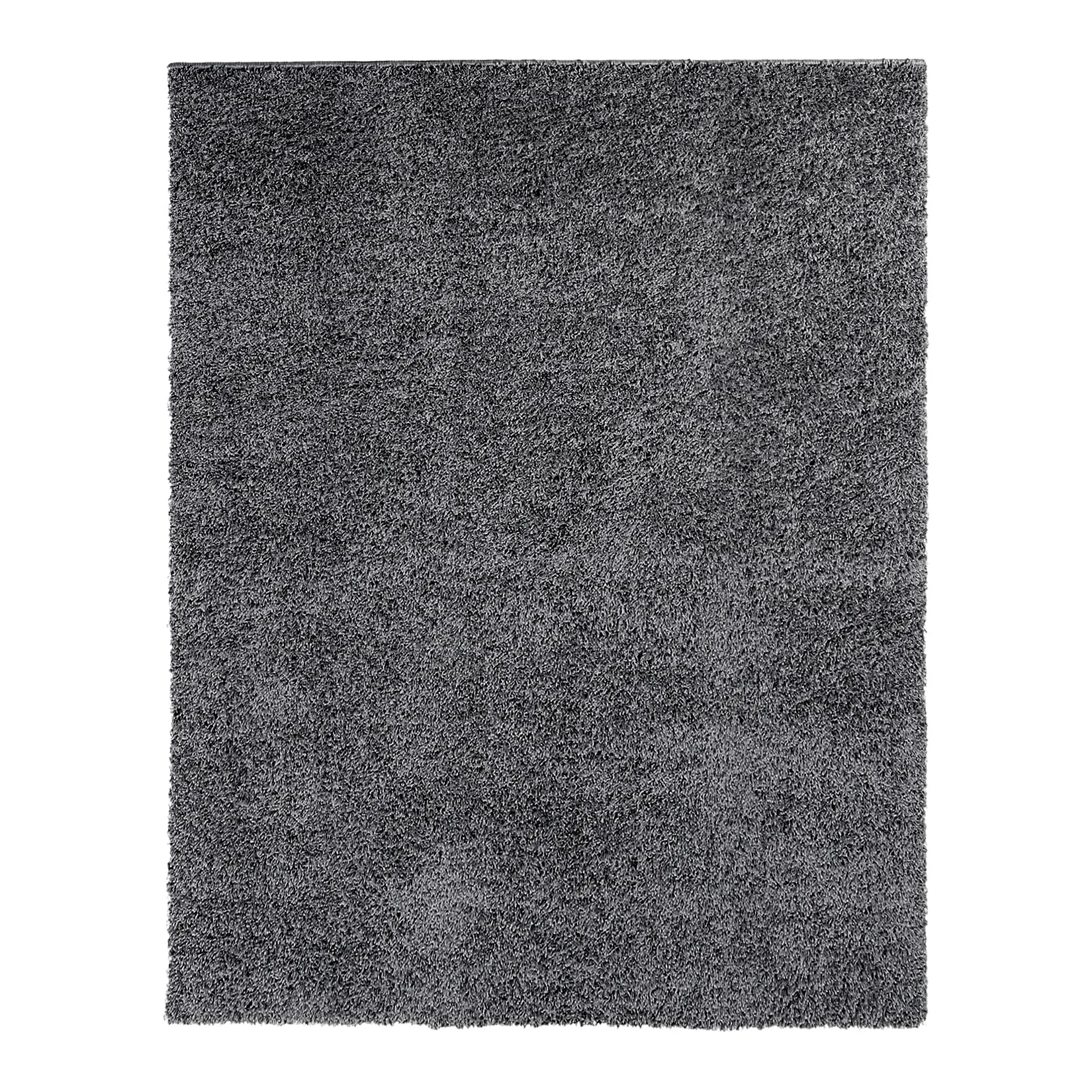 GARVEE Area Rug 11x15 Fluffy Shag Rug for Living Room Dorm Soft Nursery Rug Large Grey Rug Bedroom Rugs Shaggy Office Carpet Non Shedding Farmhouse Floor Cover Solid Rug Silver Grey