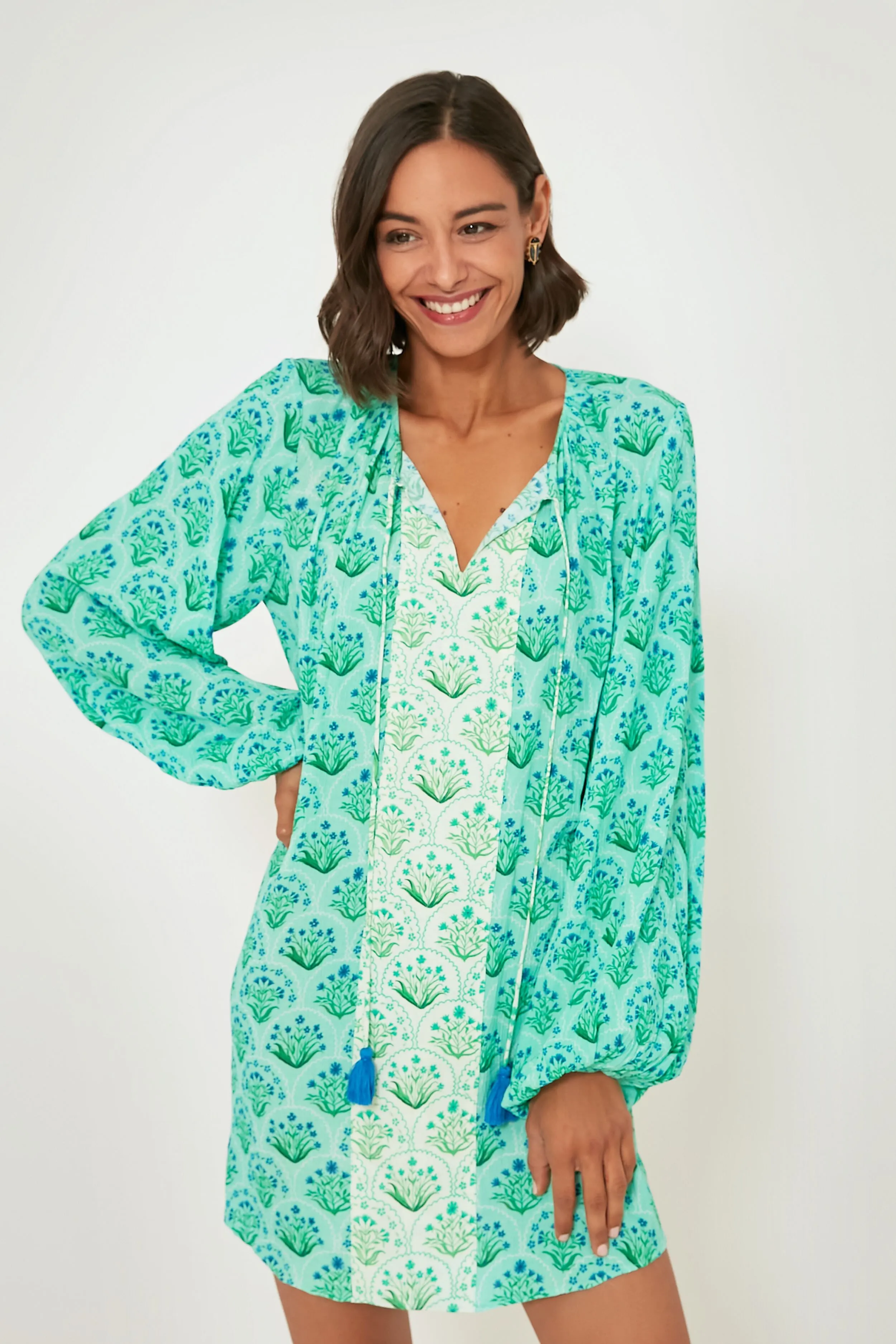 Green Tunic Dress