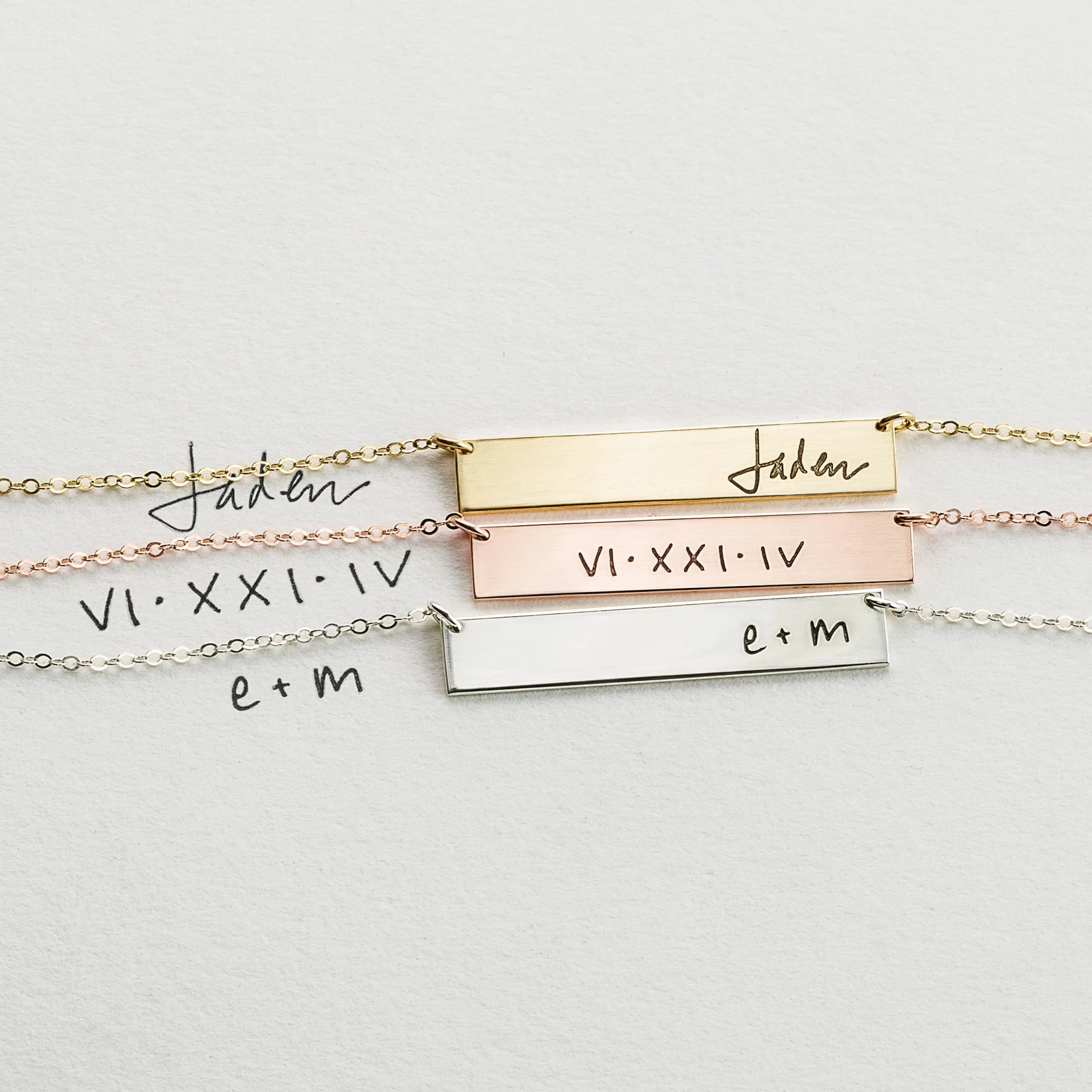 Handwriting Bracelet