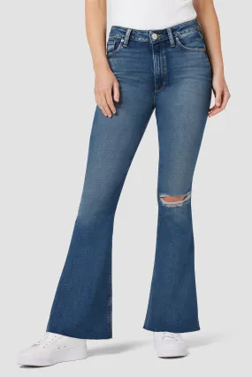 Holly High-Rise Flare Barefoot Jean