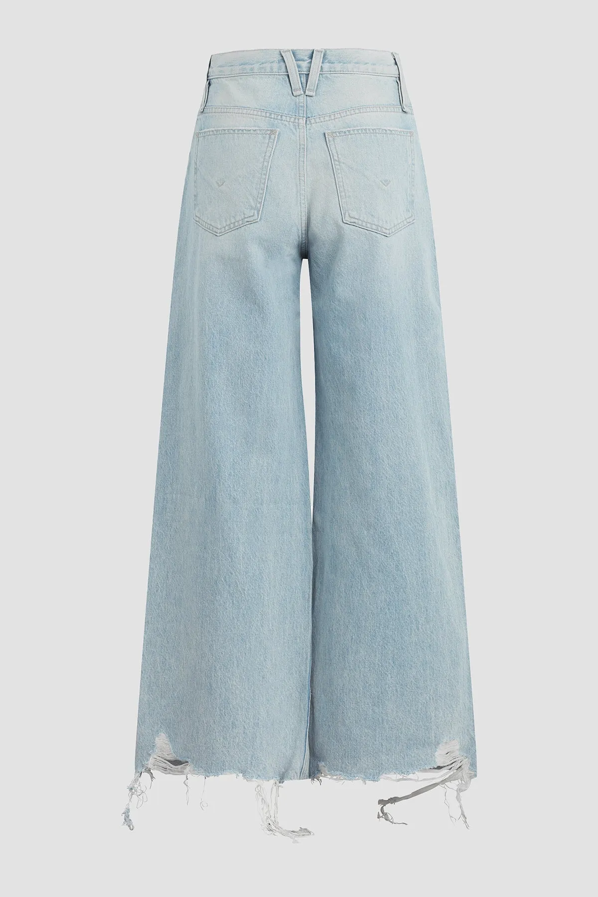 James High-Rise Wide Leg Barefoot Jean