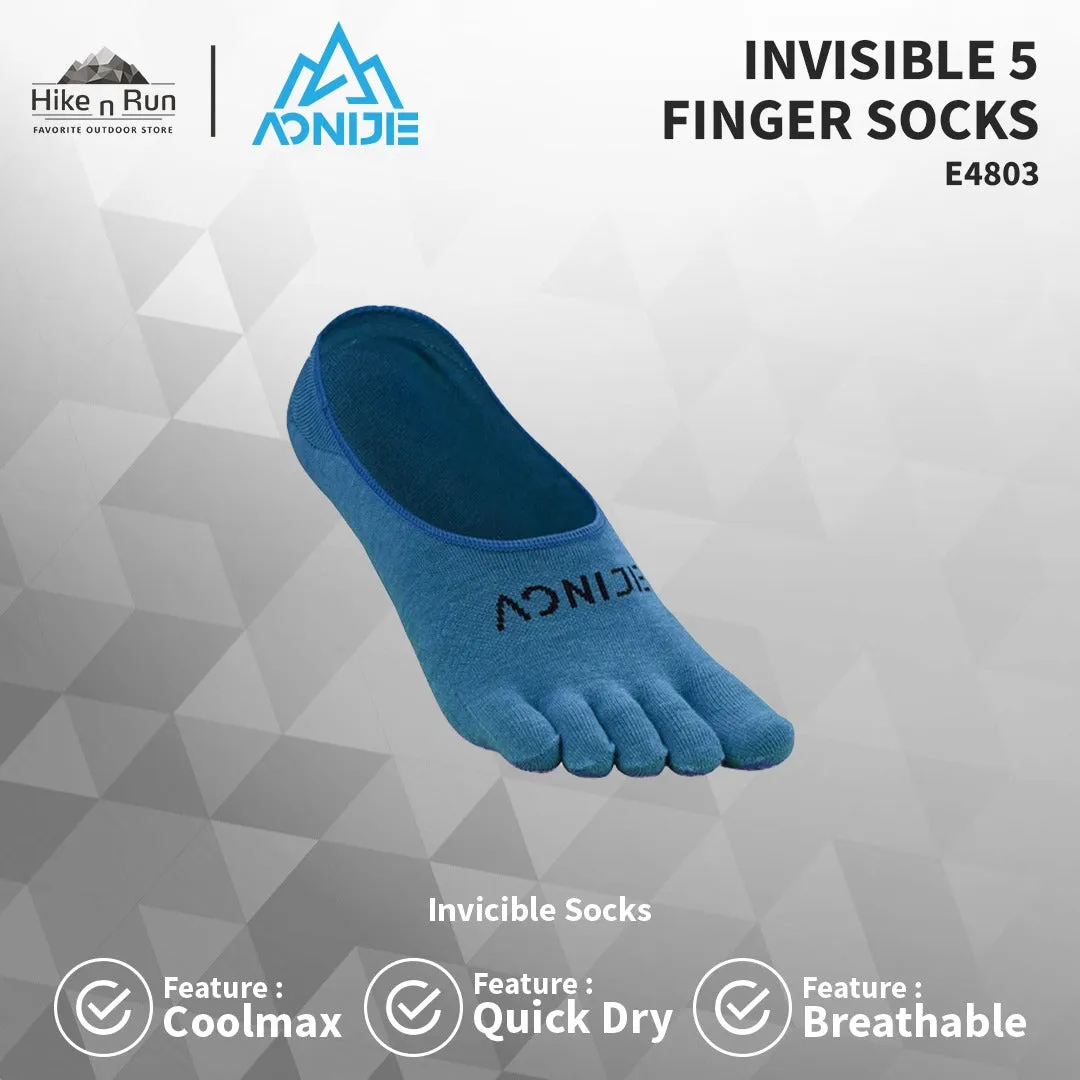 Kaos Kaki Aonijie E4803 Invisible Five Finger Socks