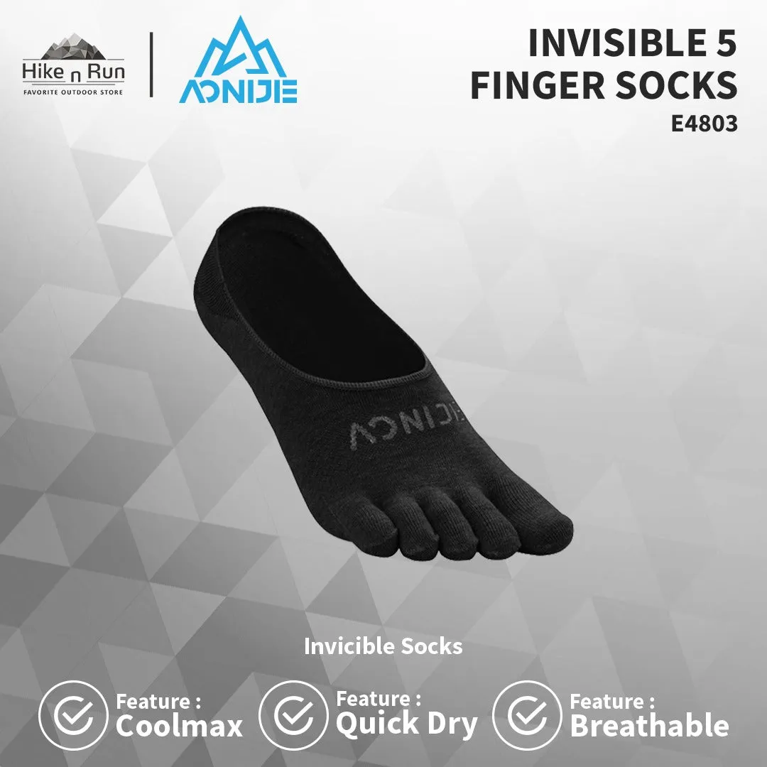 Kaos Kaki Aonijie E4803 Invisible Five Finger Socks