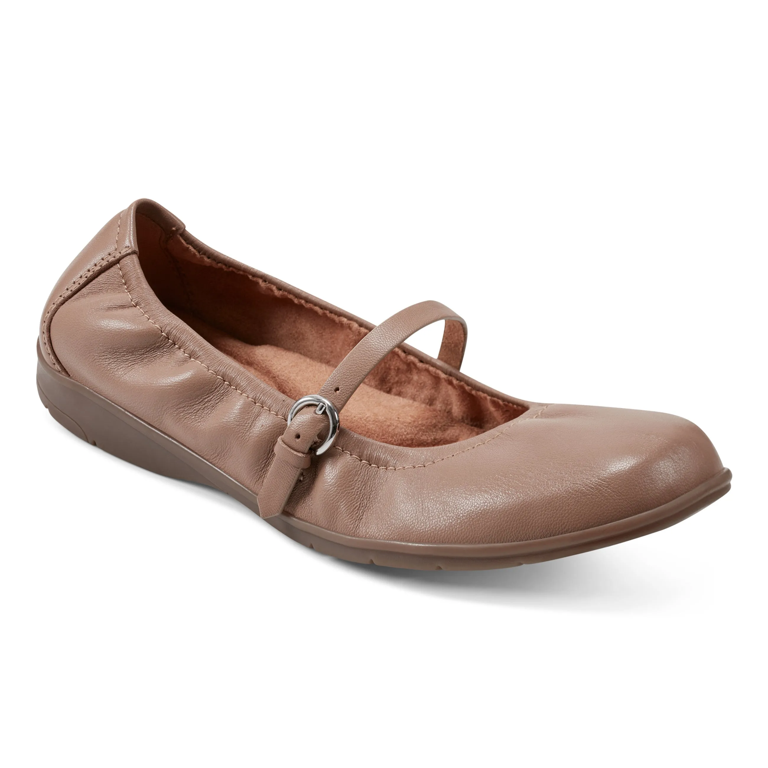 Korvino Almond Toe Casual Ballet Flats