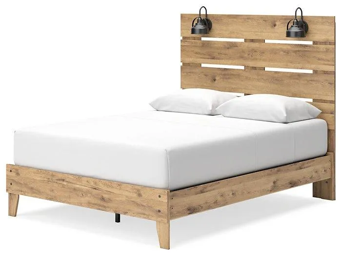 Larstin Panel Platform Bed