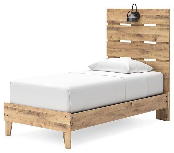 Larstin Panel Platform Bed