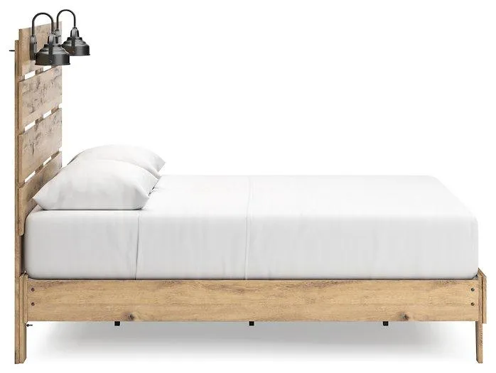 Larstin Panel Platform Bed