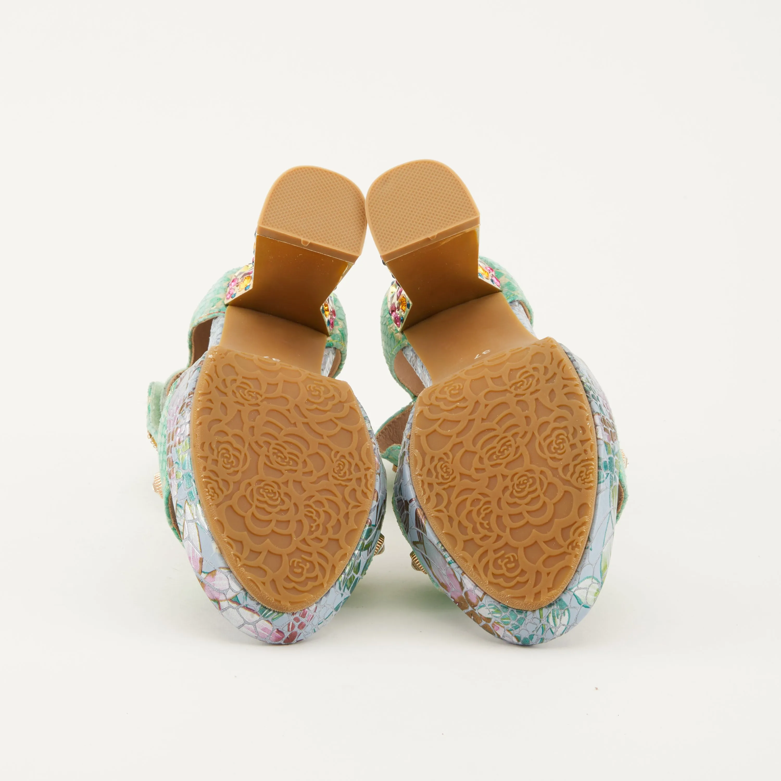 L'ARTISTE JEWELL CLOSED BACK SANDALS