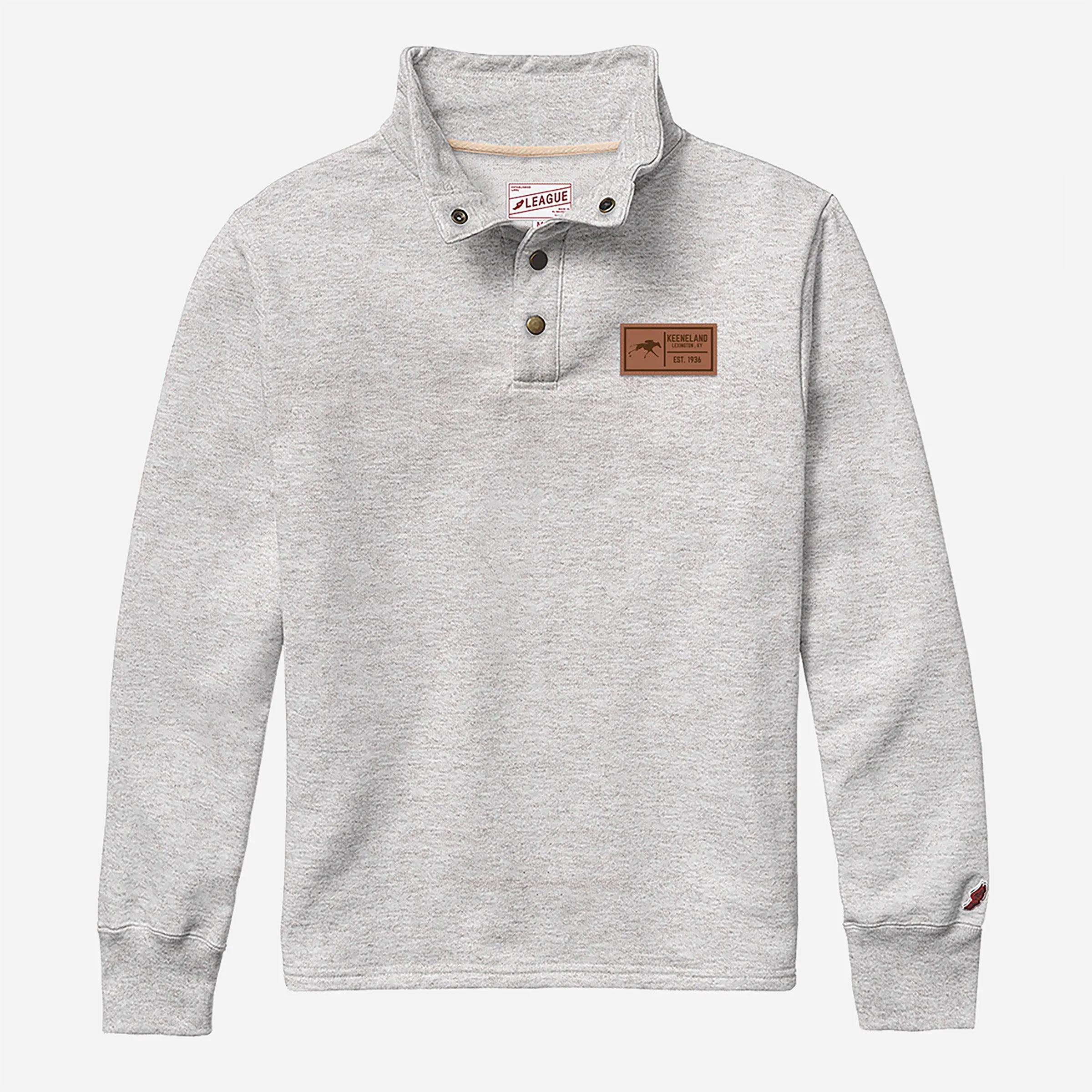 League Keeneland Men's Snap Up Pullover