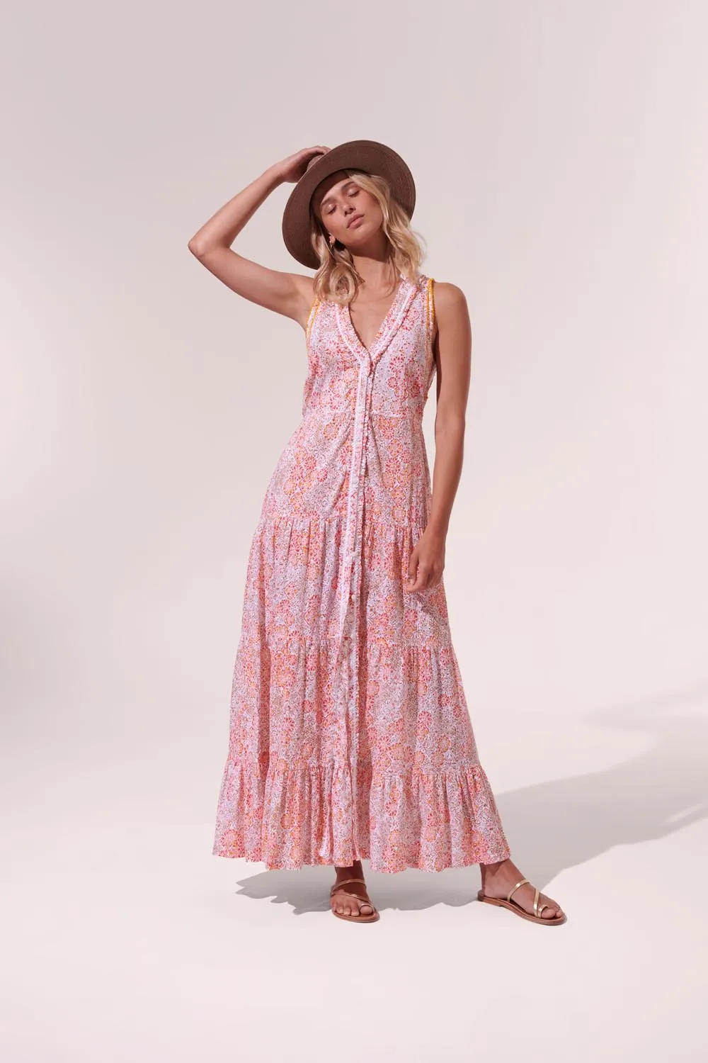 Long Dress Nana - Pink Ceramique