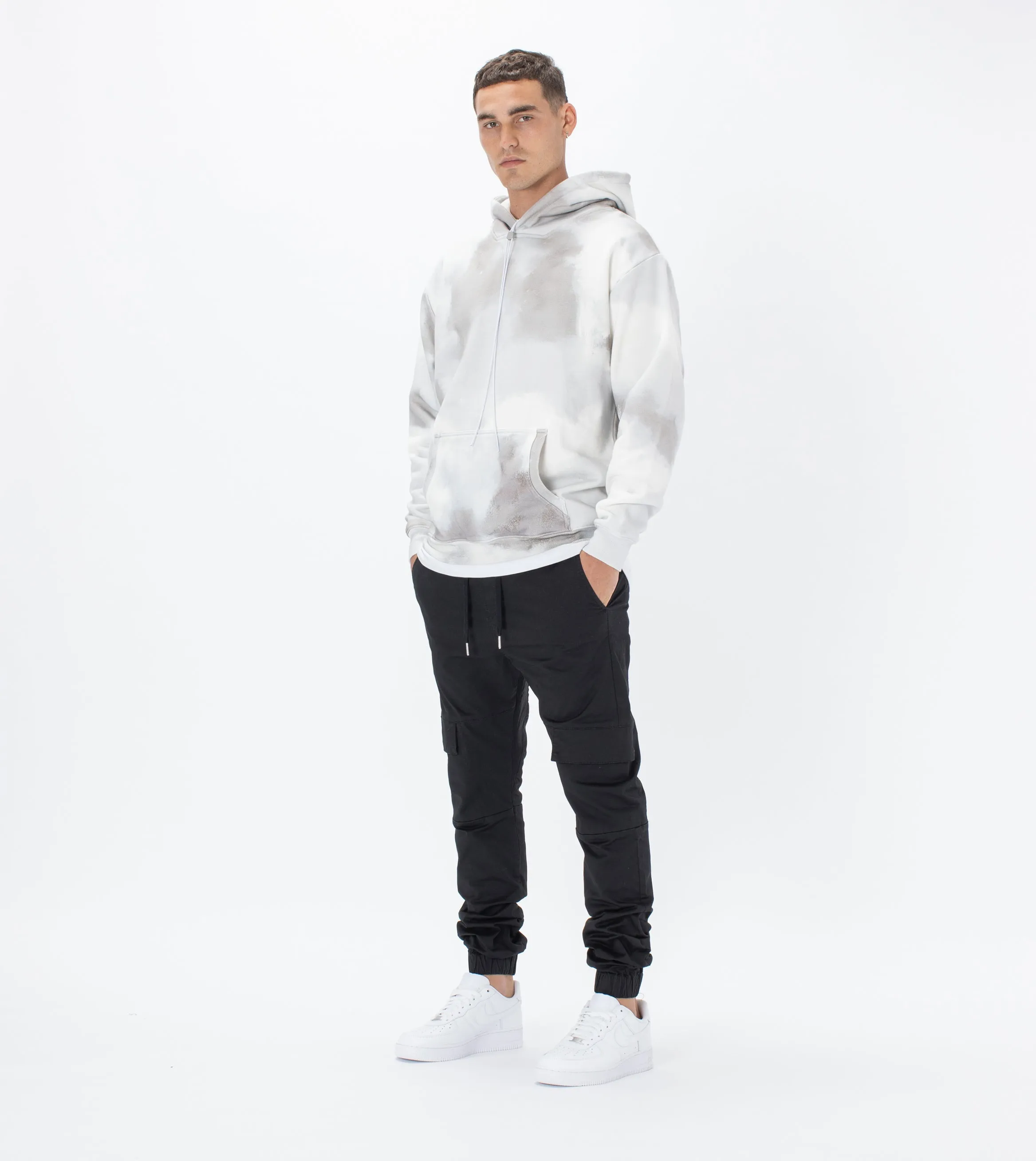 Lowgo Hood Sweat White Camo