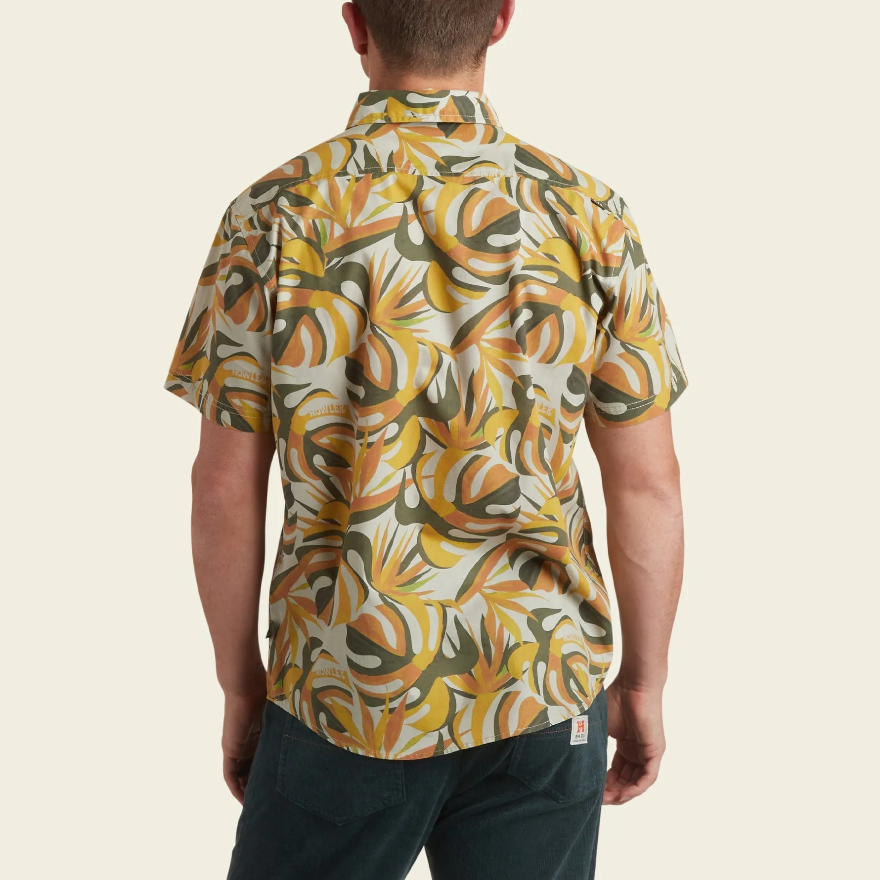 Mansfield Shirt - Monstera Mash : Citron