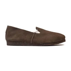 Marco slip-on shoes in brown suede