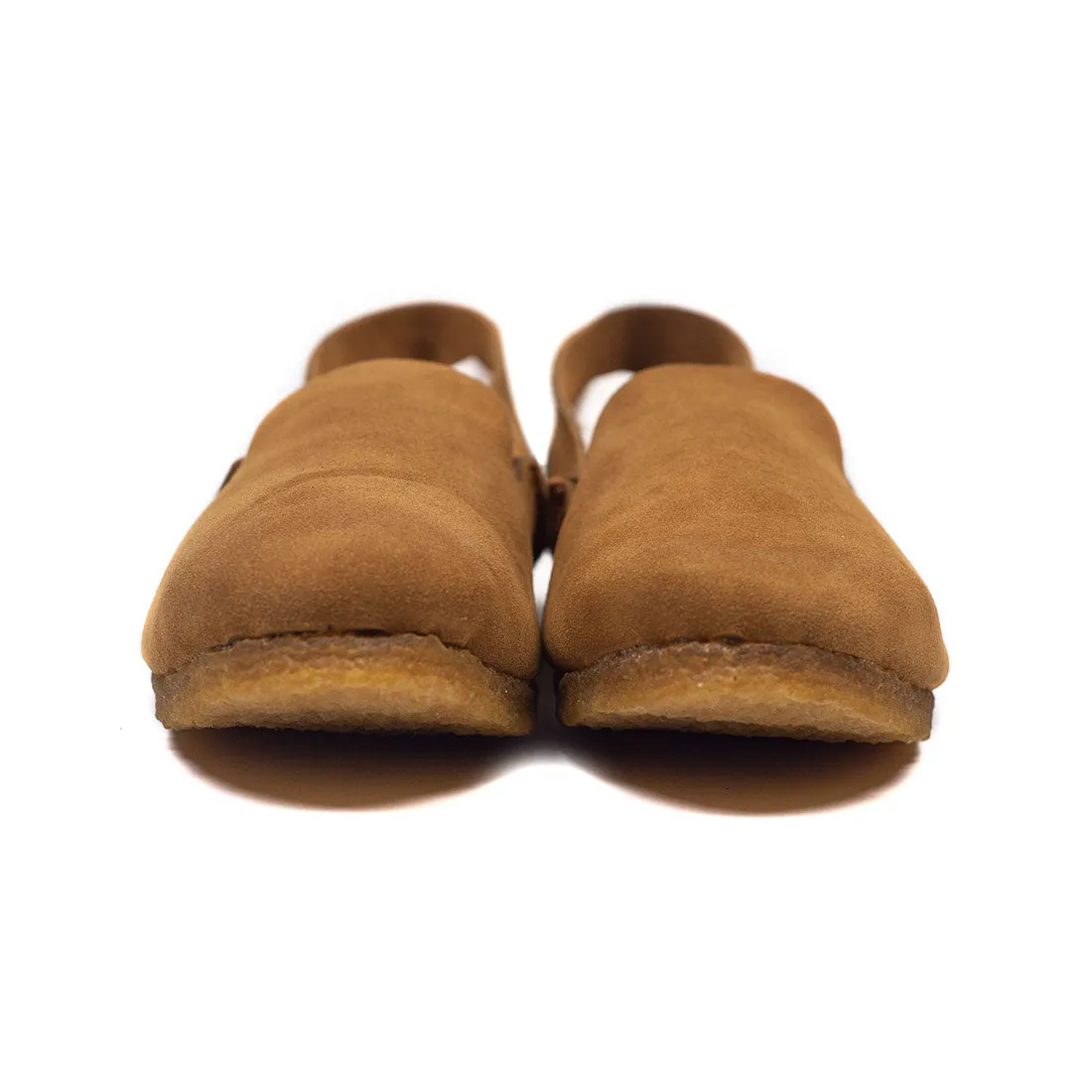 Marco slip-on shoes in tan suede