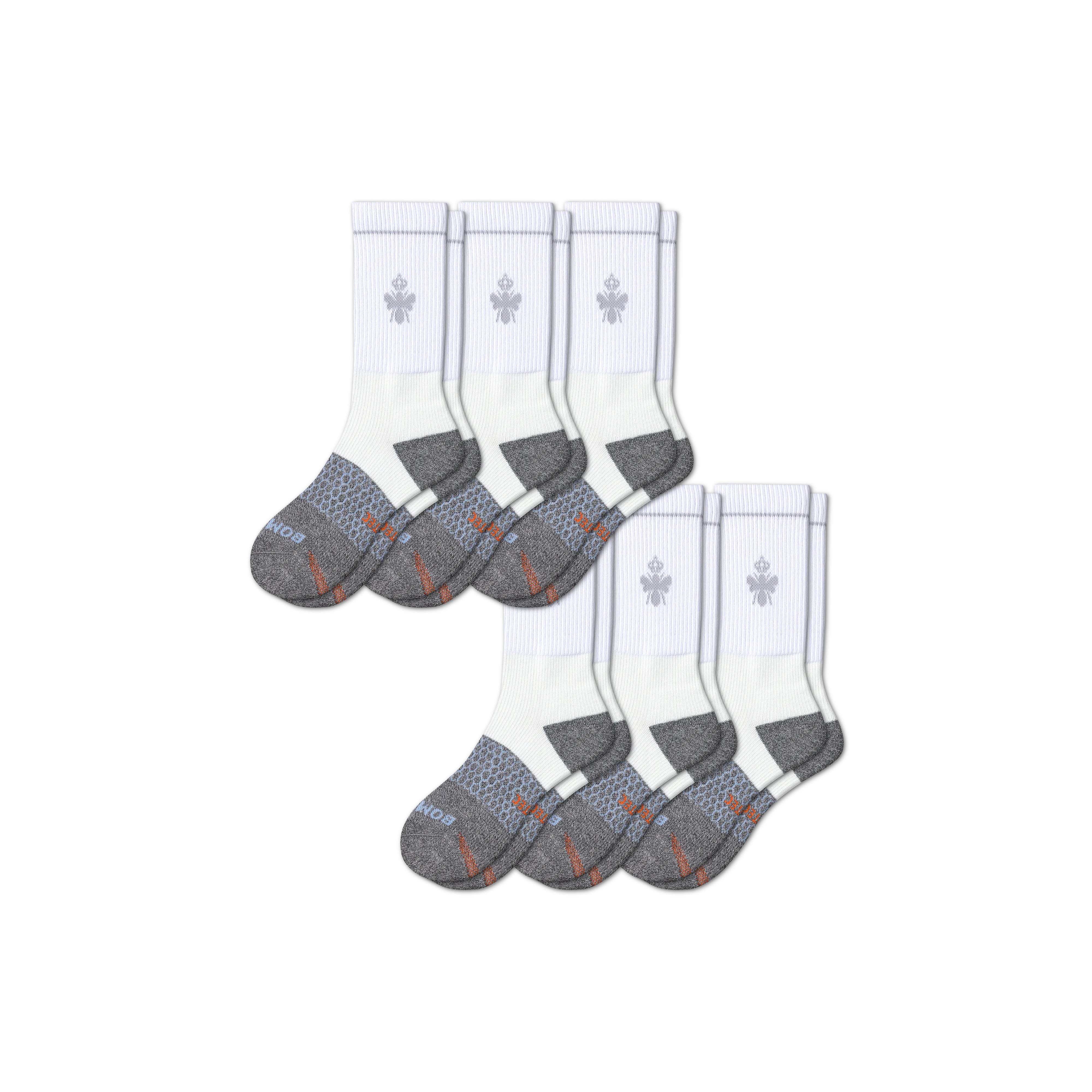 Men's Targeted Compression Performance Calf Sock 6-Pack