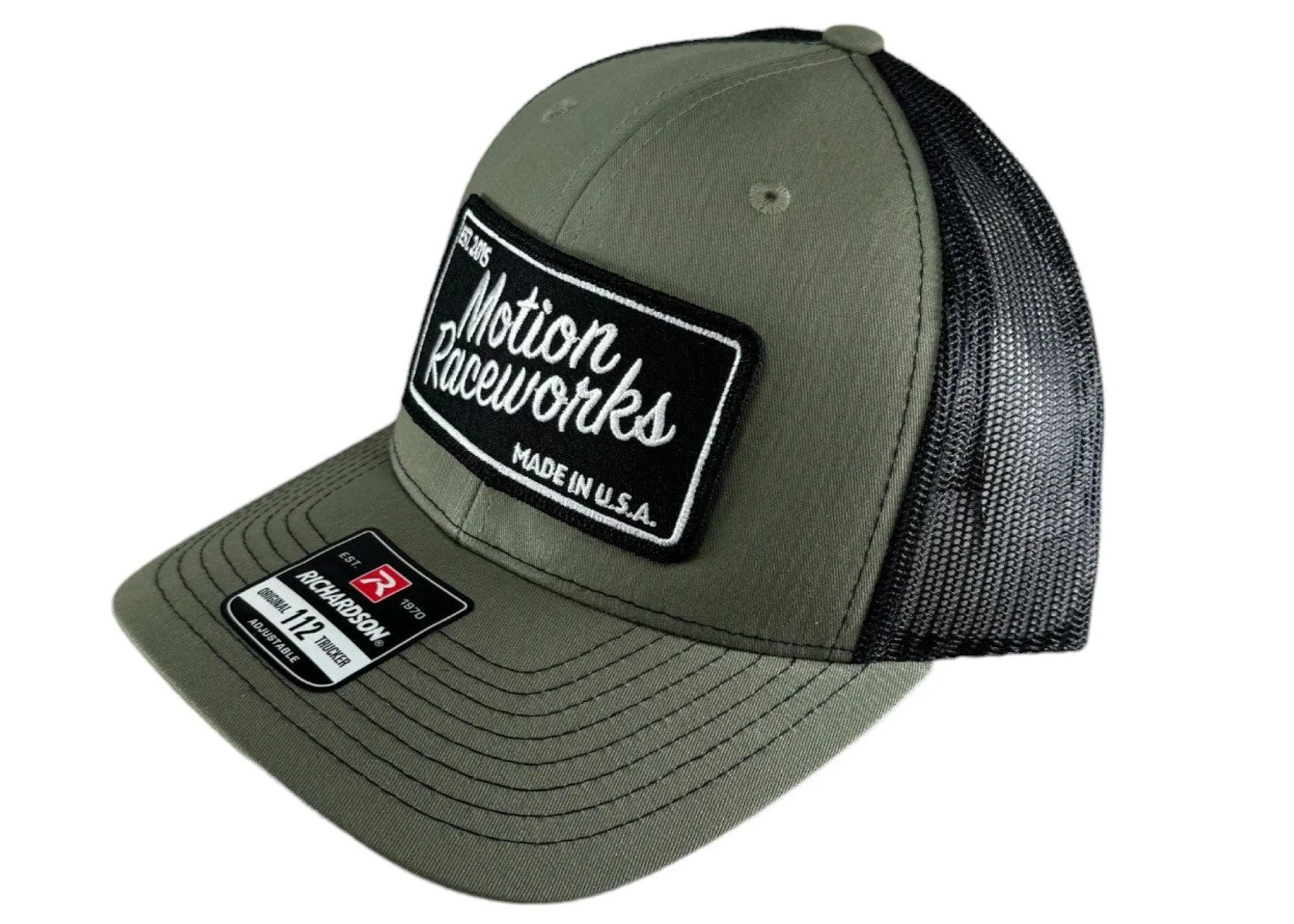 Motion Heritage Hat Dark Green/Black Snapback